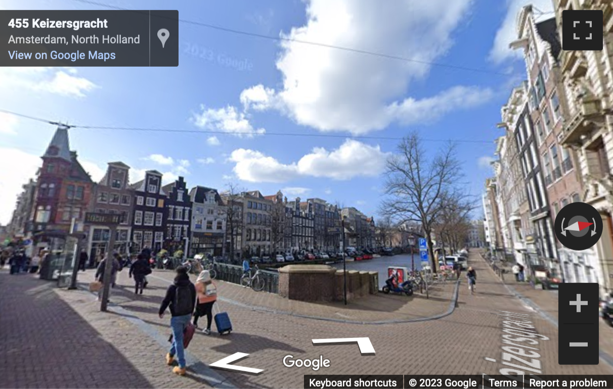 Street View image of 32 Leidsestraat, 4th & 5th floor, Amsterdam, North Holland