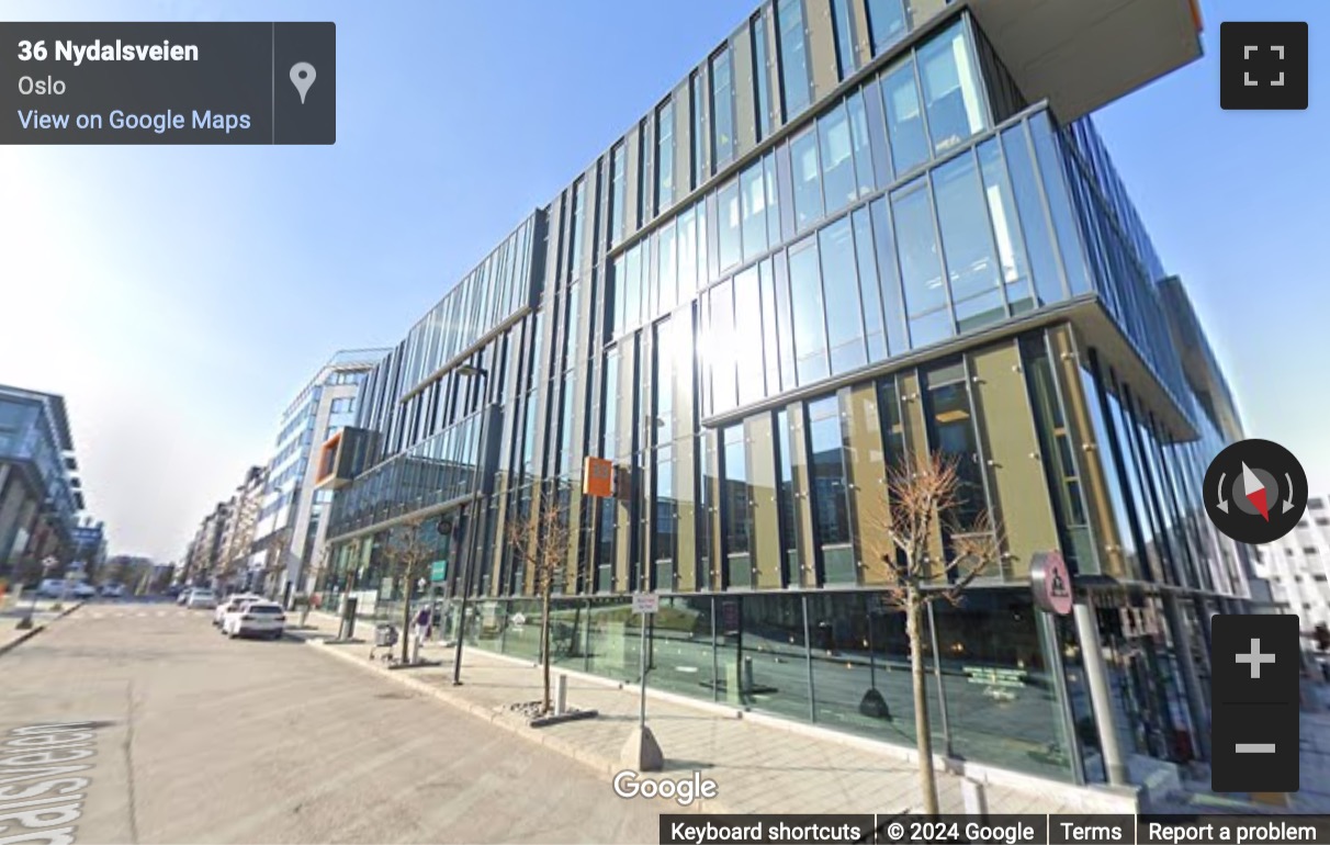 Street View image of 3rd and 4th floor, Nydalsveien 33, Oslo