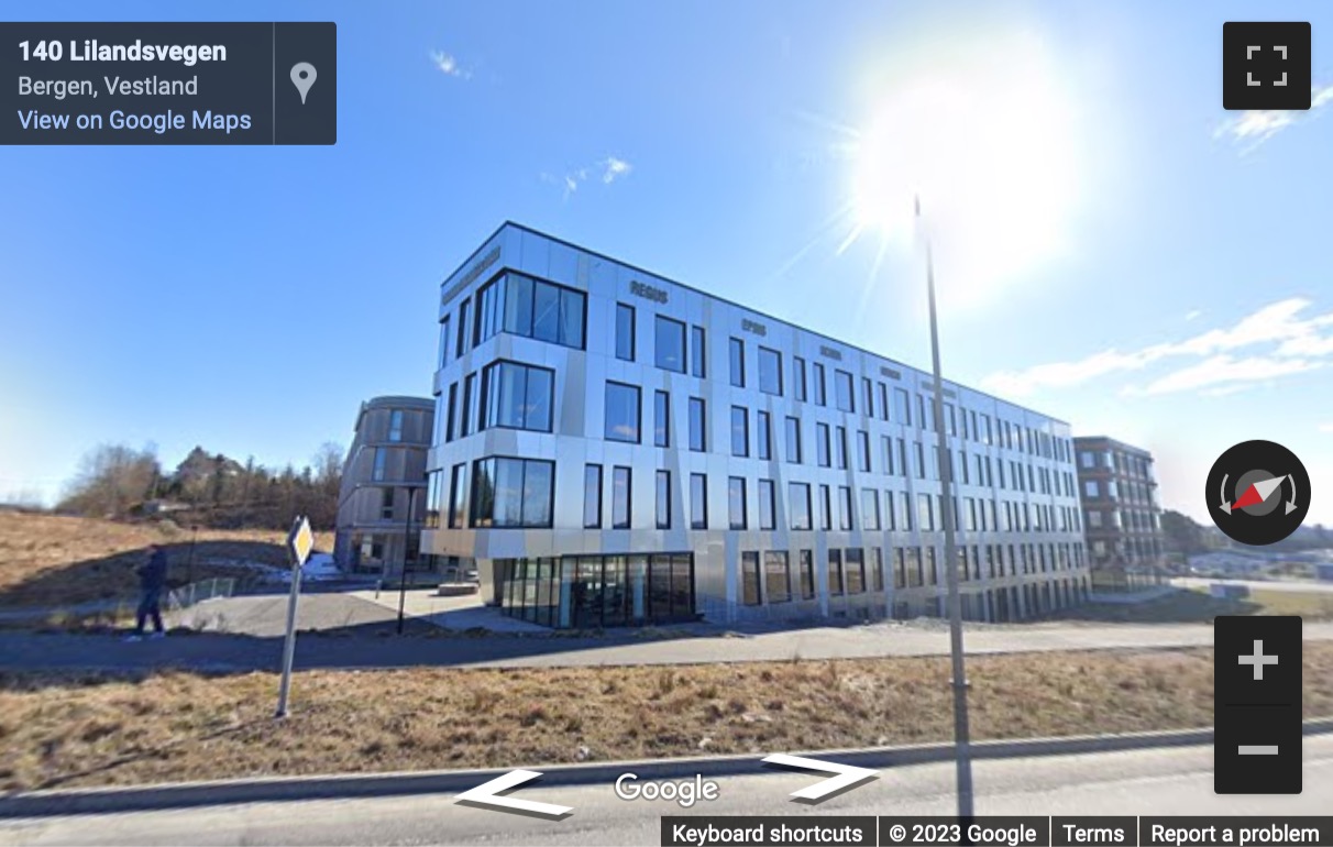 Street View image of Lønningsveien 47, Blomsterdalen, Bergen