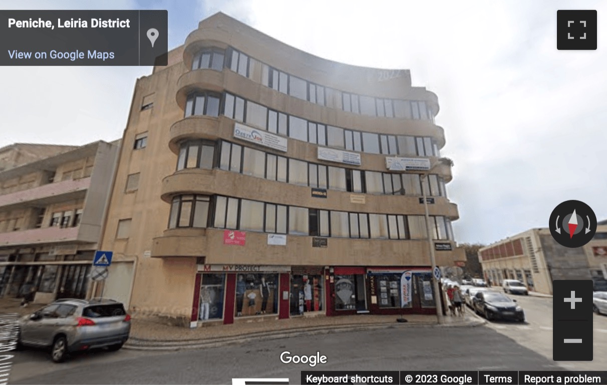 Street View image of R. António Conceição Bento 17, Peniche