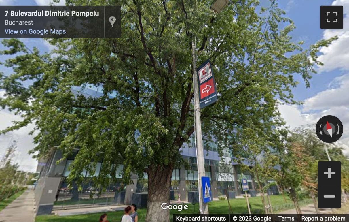 Street View image of Bd. Dimitrie Pompeiu, 5-7, Sector 2, Bucharest