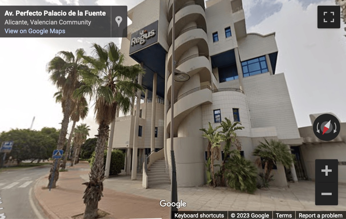 Street View image of Muelle Poniente 2A, Business World, Alicante