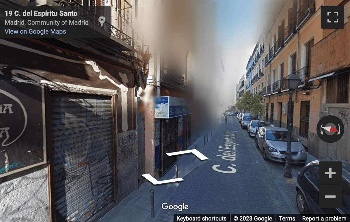 Street View image of Espíritu Santo, 23, Madrid