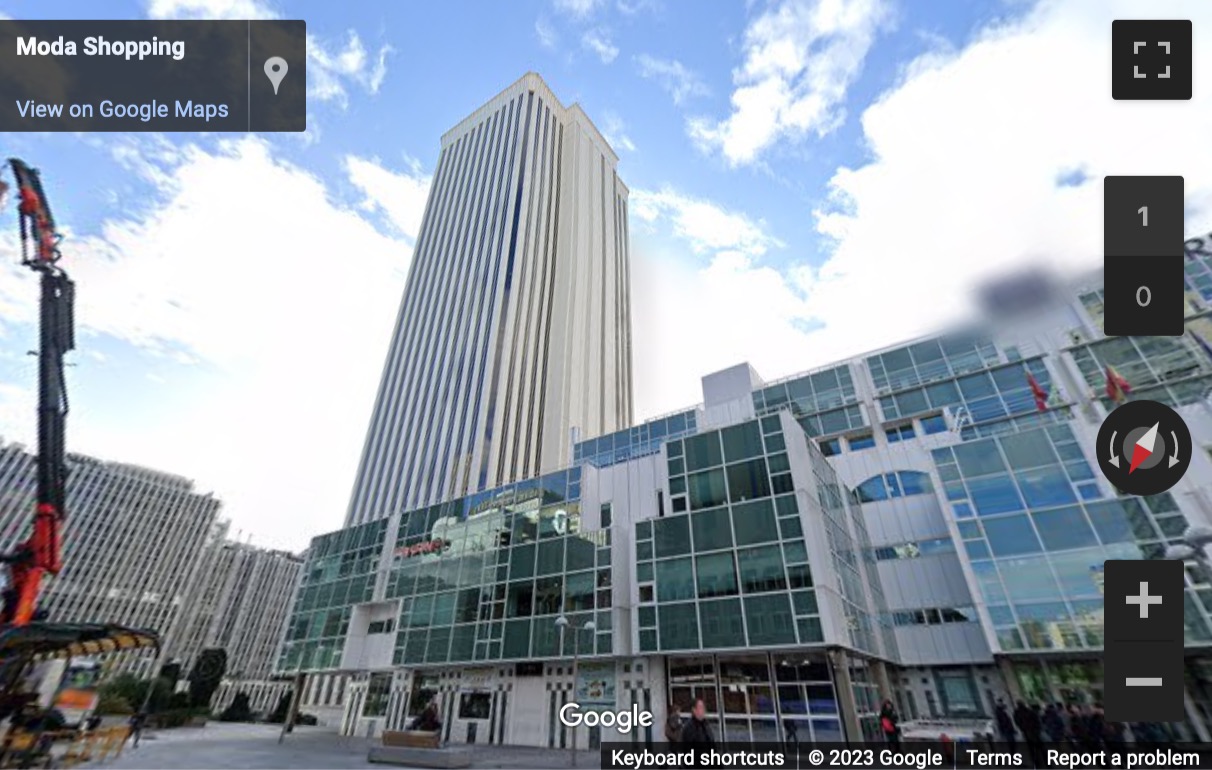 Street View image of Plaza Pablo Ruiz Picasso 1, Azca, Madrid
