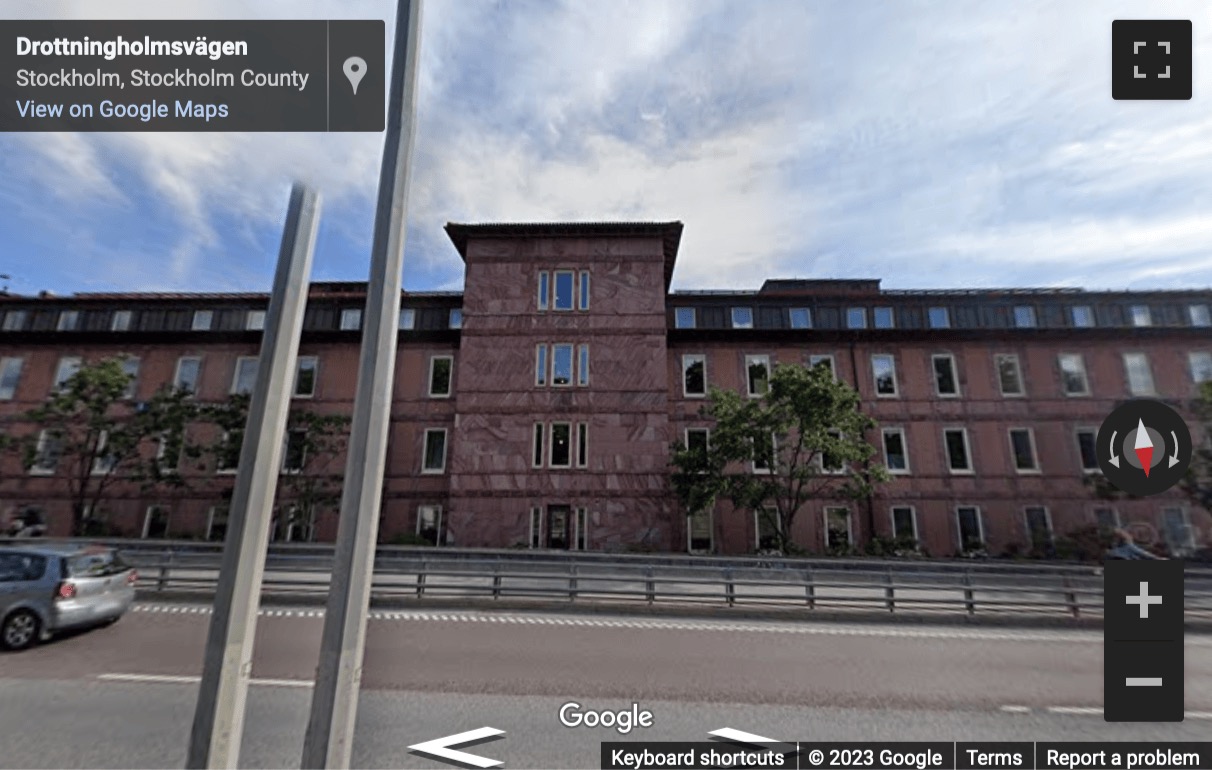 Street View image of Gustavlundsvägen 12, Bromma