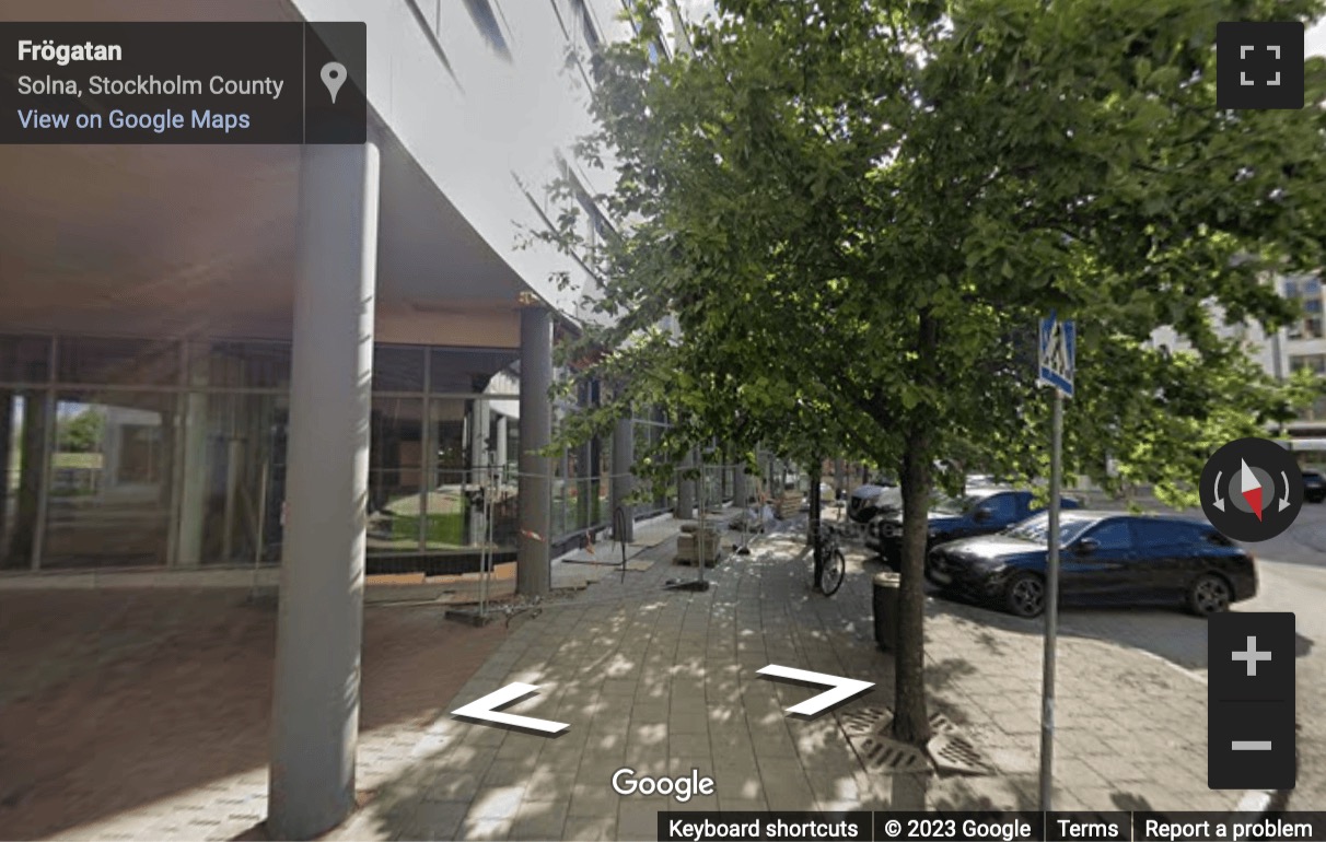 Street View image of Gustav III: s Boulevard 34, Solna