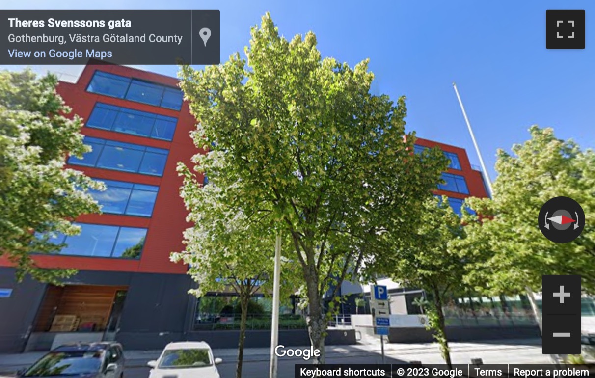 Street View image of Theres Svenssons gata 13, Gothenburg