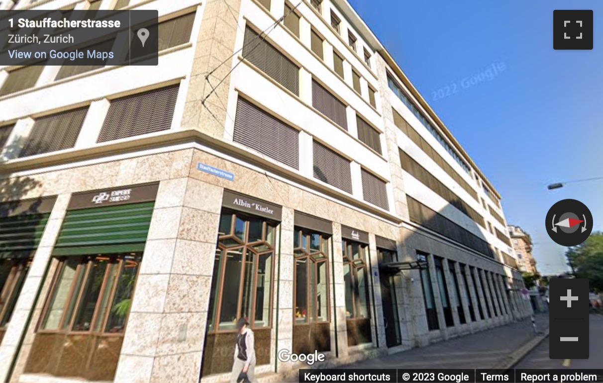 Street View image of Ernst-Nobs-Platz 1, Zurich