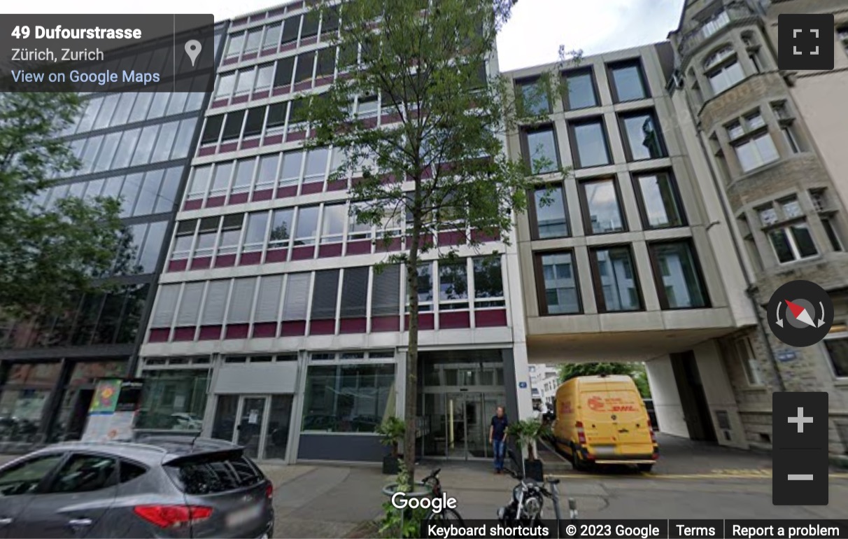 Street View image of Dufourstrasse 49, Zurich
