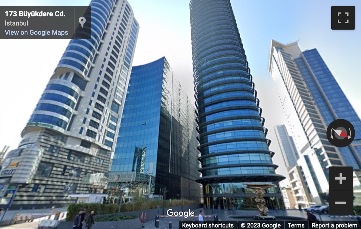 Street View image of Büyükdere Cd. No: 173, Istanbul