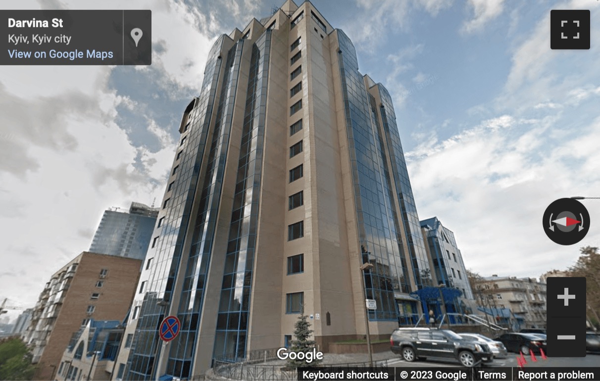 Street View image of 42-44 Shovkovychna str, Kiev