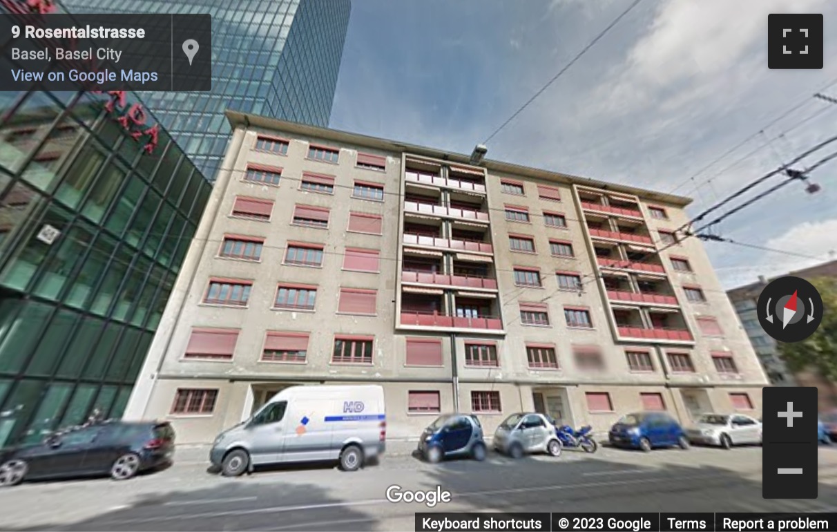 Street View image of Messeplatz 10, Basel, Switzerland
