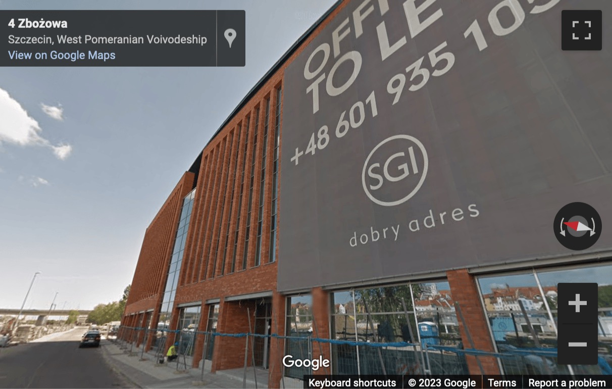 Street View image of Zbożowa 4A, II floor, Szczecin