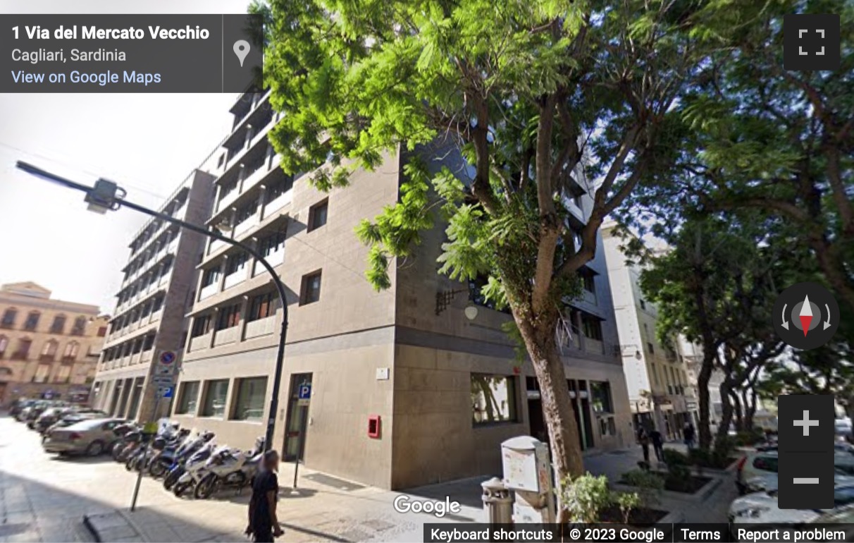 Street View image of Via Del Mercato Vecchio 9/11, Cagliari