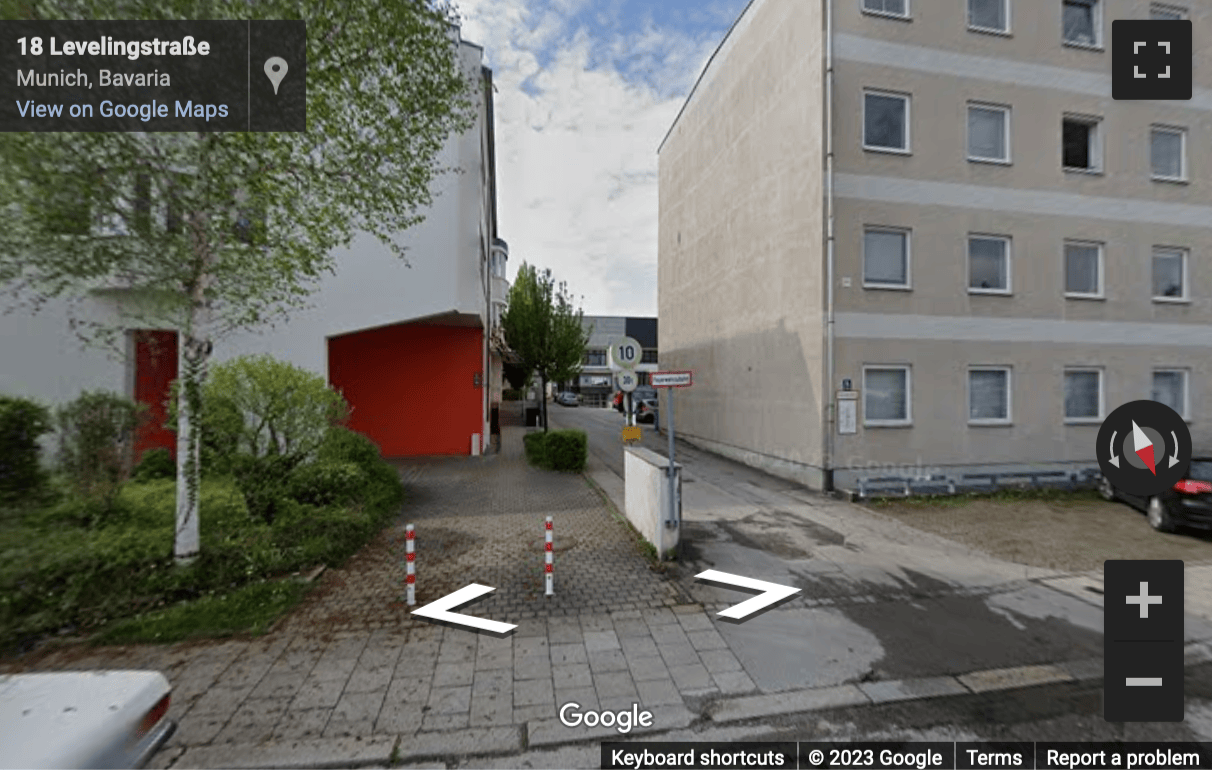 Street View image of Levelingstr. 12, Munich, 81763, Bavaria