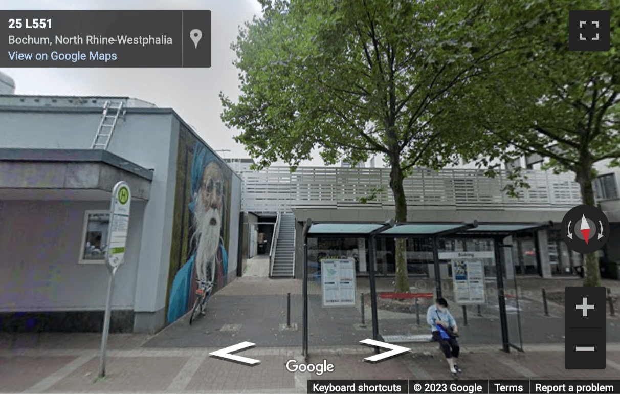 Street View image of Südring 25, Bochum, North Rhine-Westphalia