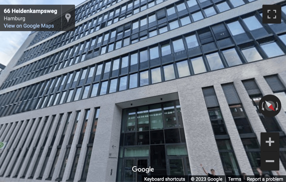 Street View image of Heidenkampsweg 66, Hamburg, Schleswig Holstein