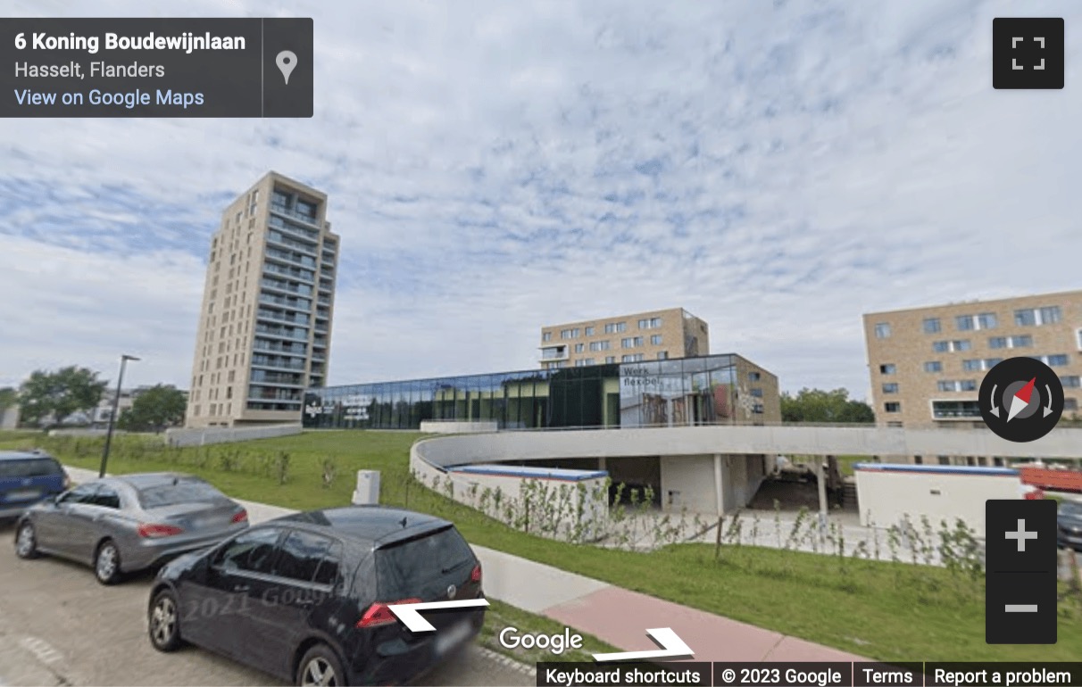 Street View image of Koning Boudewijnlaan 20A, Hasselt