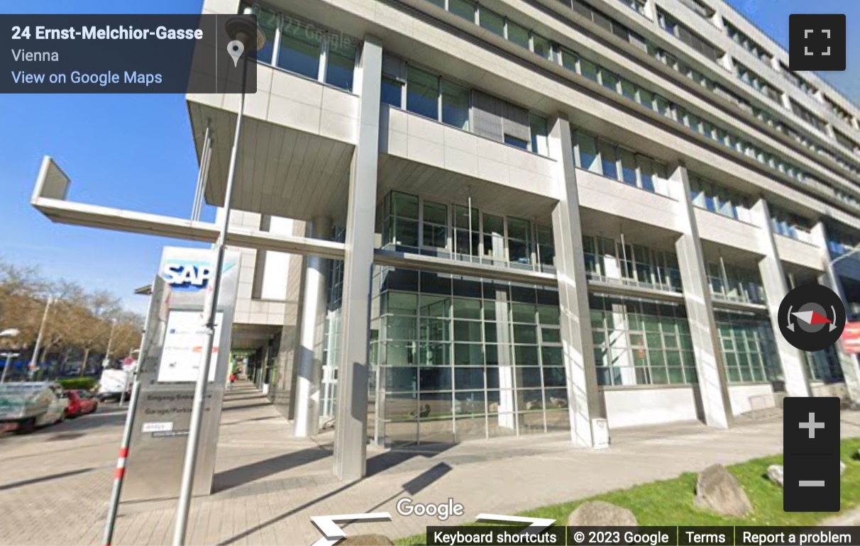 Street View image of Lassalestraße 7b, Vienna