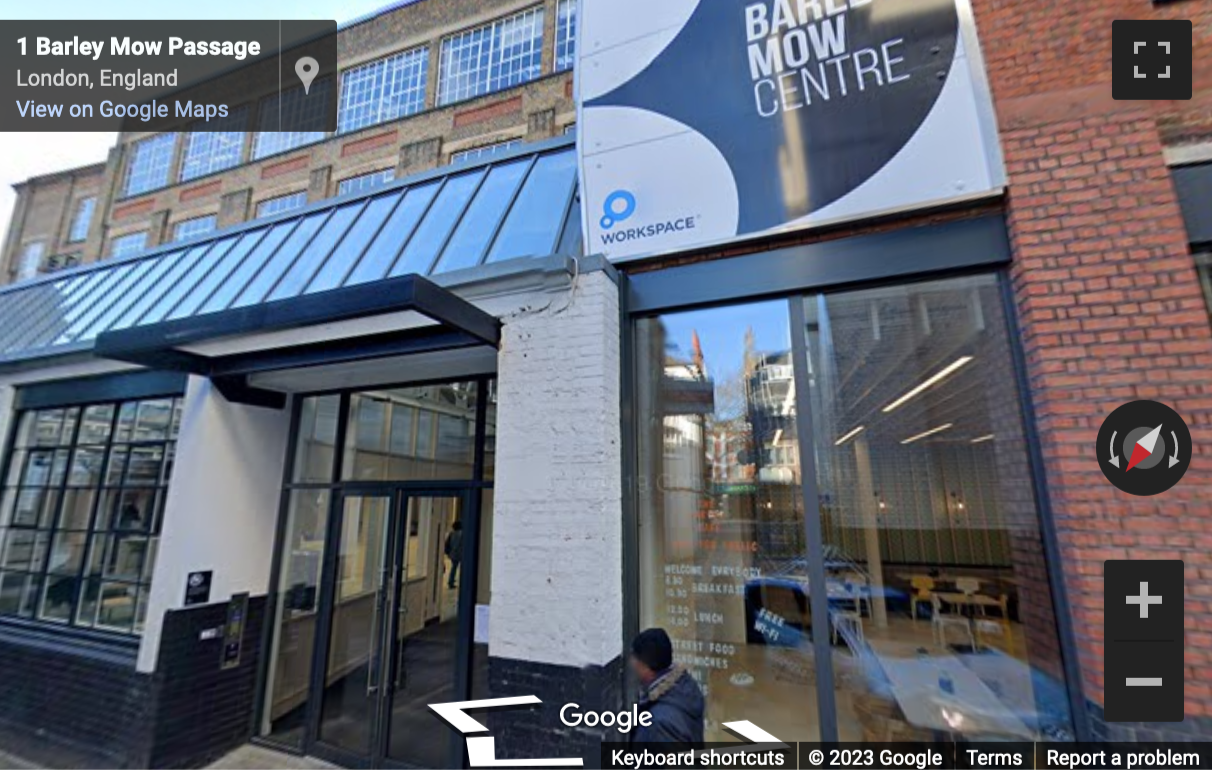 Street View image of Barley Mow Centre, 10 Barley Mow Passage, Chiswick