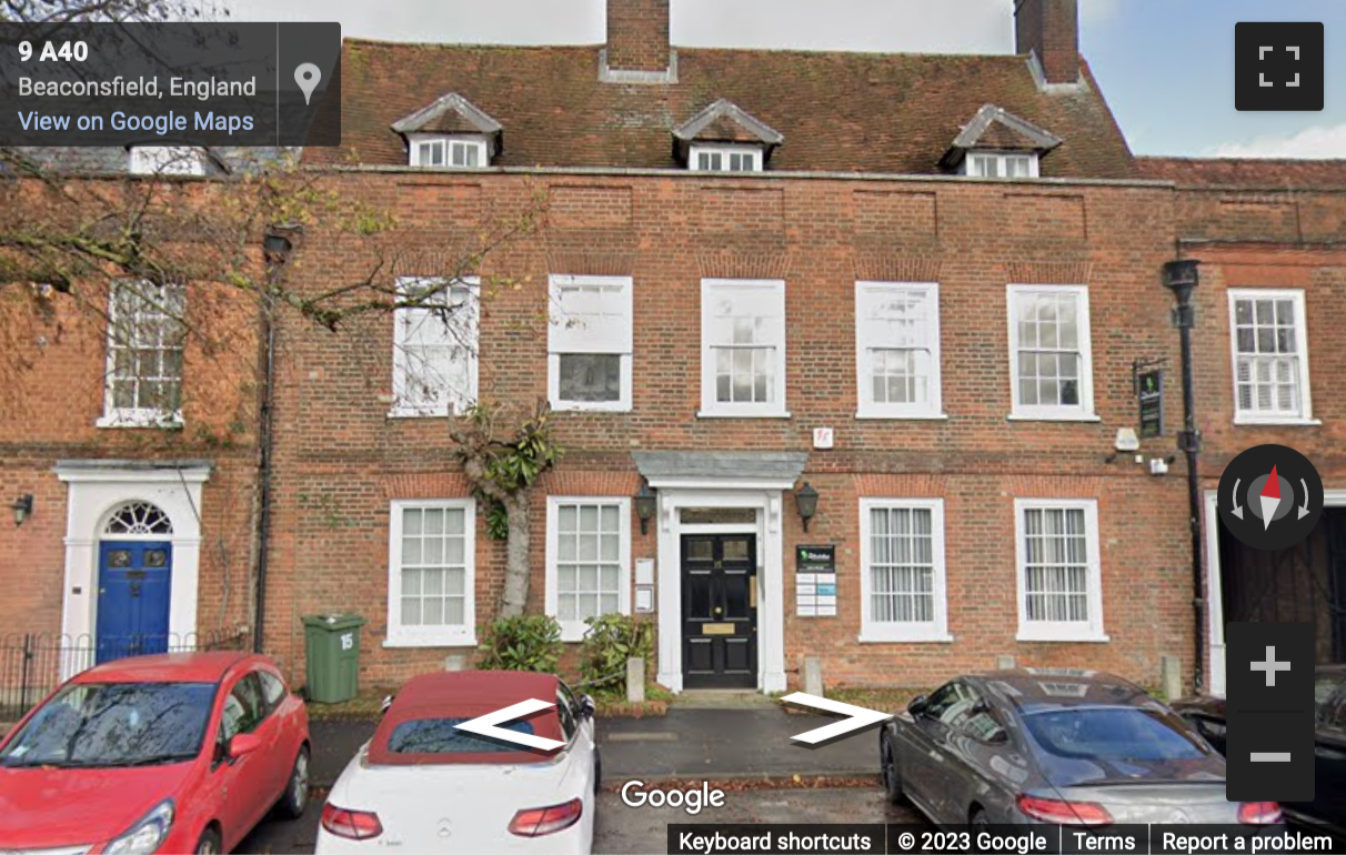 Street View image of 15 London End, Beaconsfield