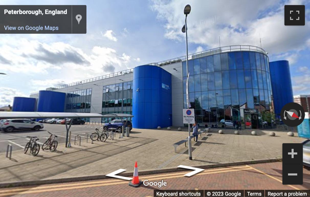 Street View image of Allia Future Business Centre, Peterborough United Football Ground, London Road