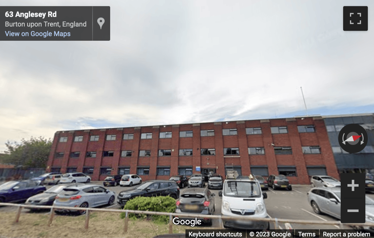 Street View image of Anglesey Business Centre, Anglesey Road, Burton Upon Trent