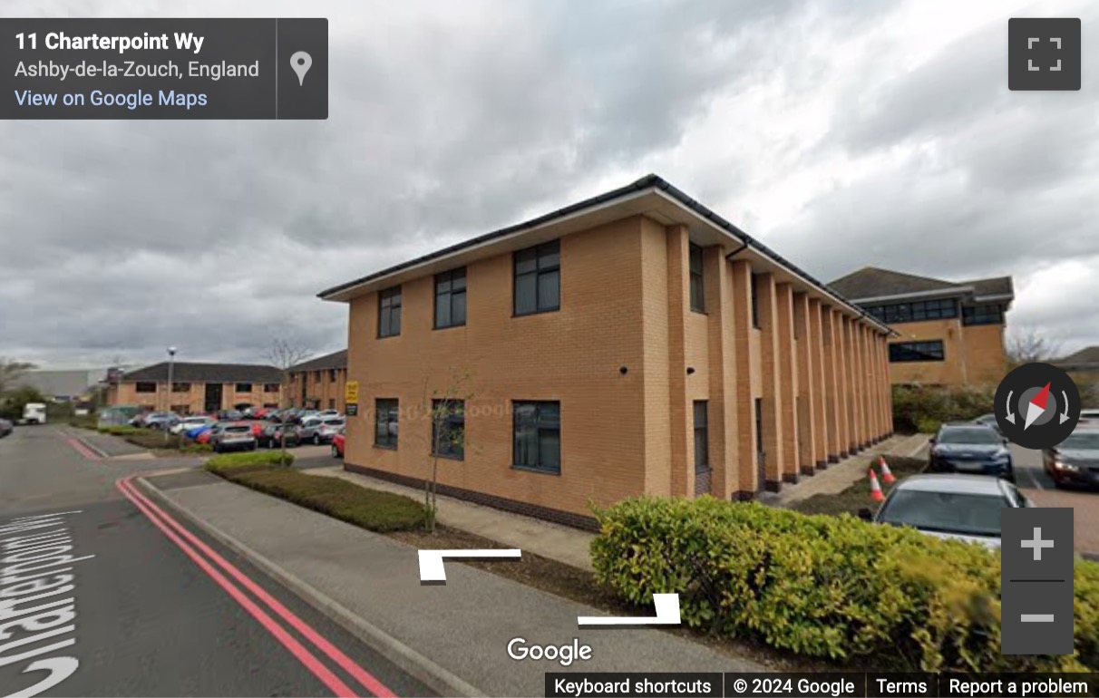 Street View image of 11 Charter Point Way, Ashby de la Zouch