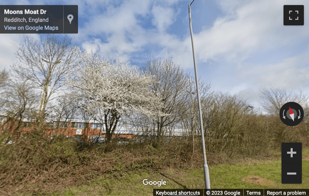 Street View image of East Moons Moat, Moons Moat Drive, Redditch, Worcestershire