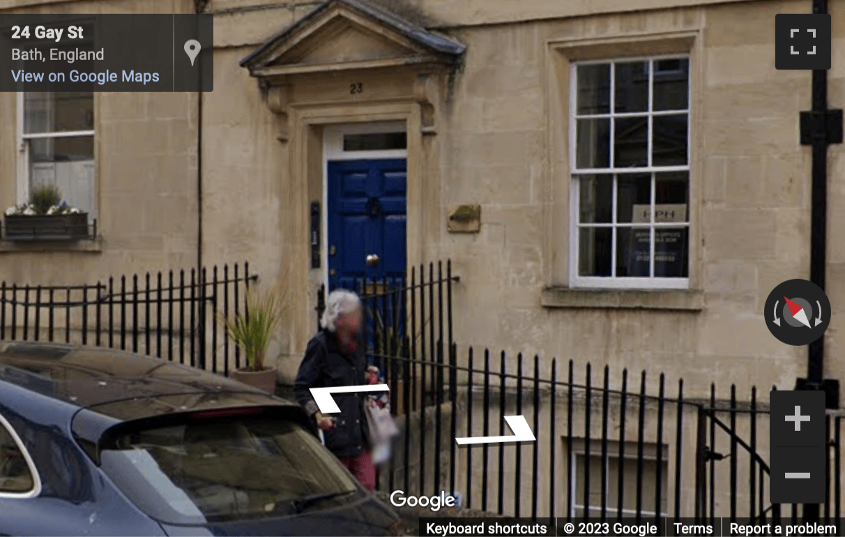 Street View image of 23 Gay Street, Bath, Somerset