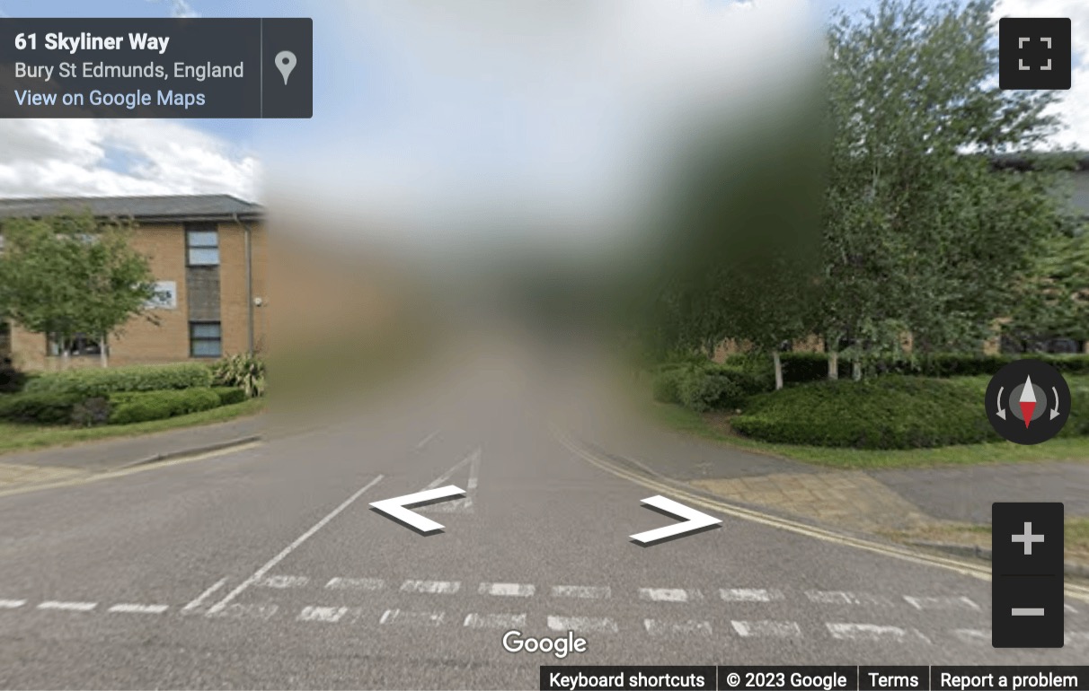 Street View image of Units 2 and 3a Greenwood Court Skyliner Way, Bury St Edmunds, Suffolk