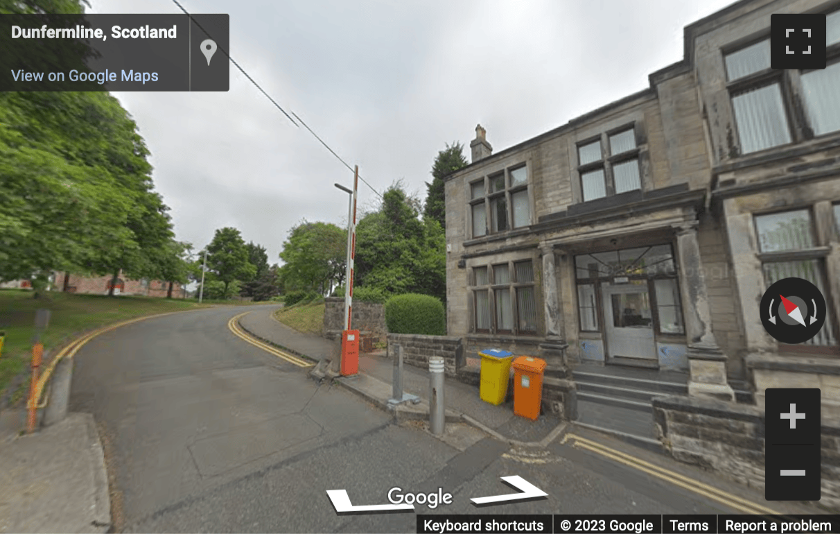 Street View image of Hive Work Spaces, Viewfield Terrace, Dunfermline, Fife