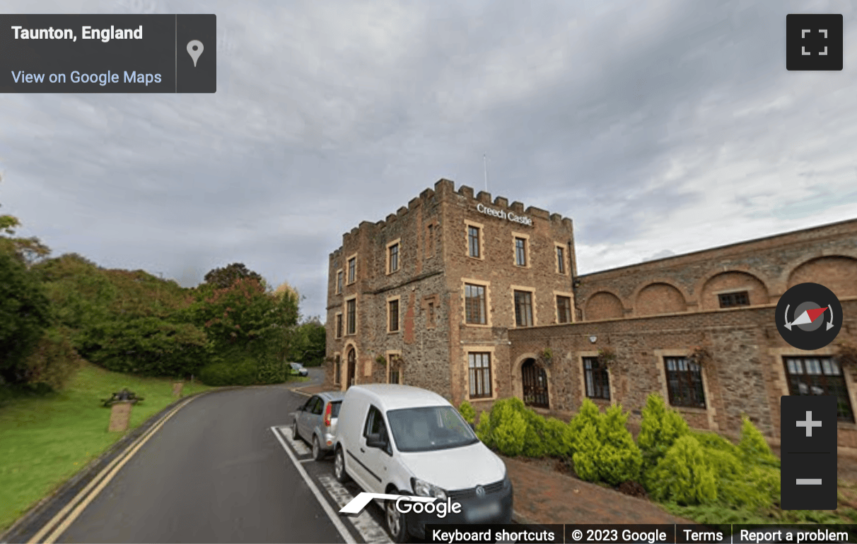 Street View image of Creech Castle, Taunton, Somerset