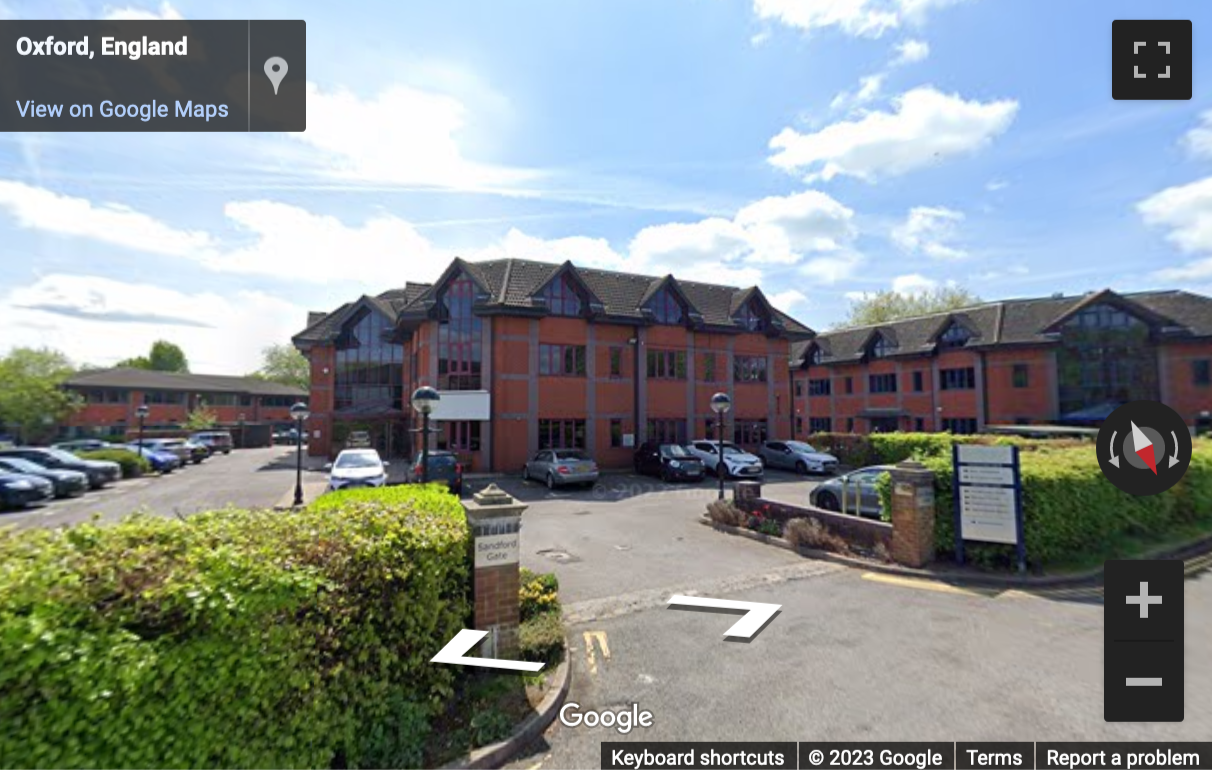 Street View image of Sandford Gate, East Point Business Park, Oxford, Oxfordshire