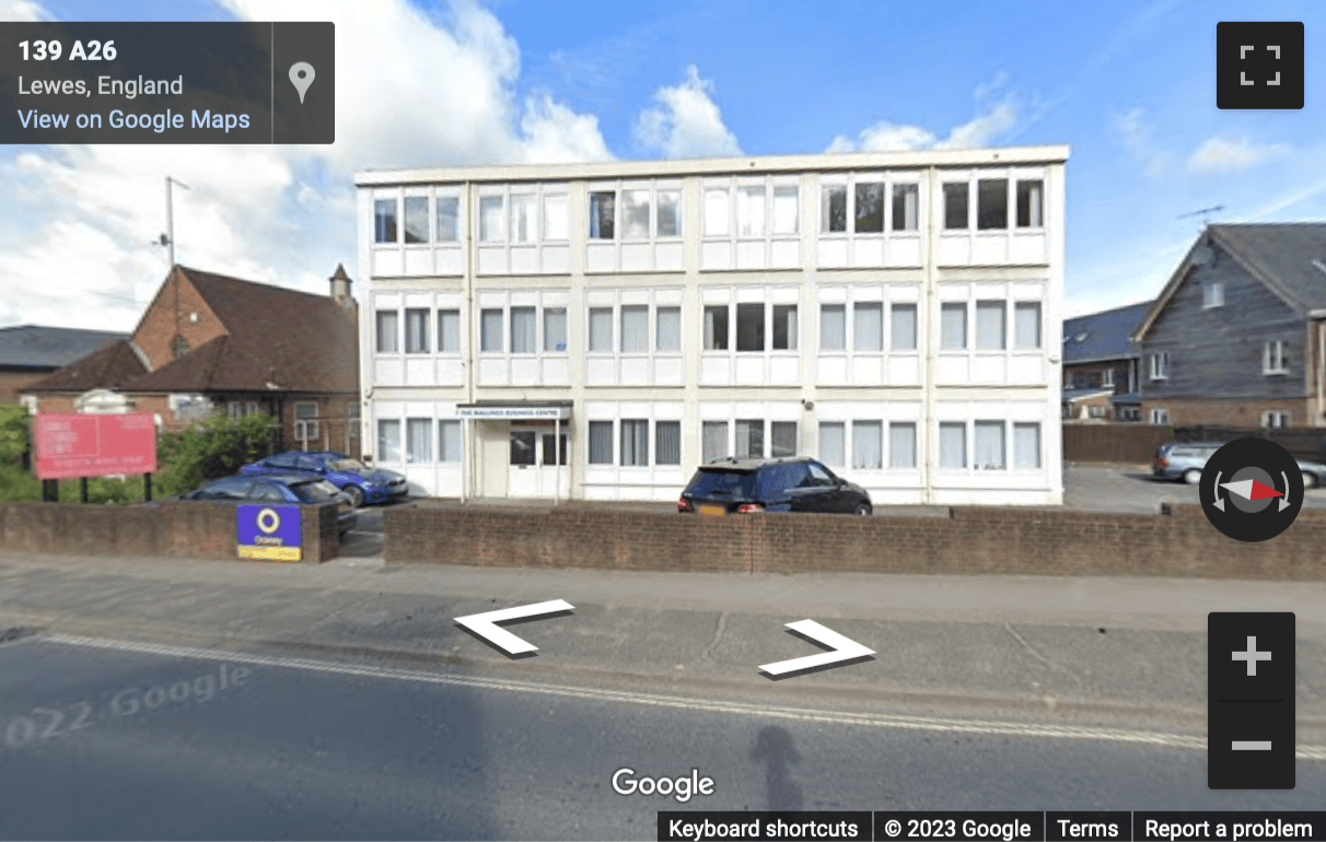 Street View image of The Malling Business centre, 112 Malling Street, Lewes, East Sussex