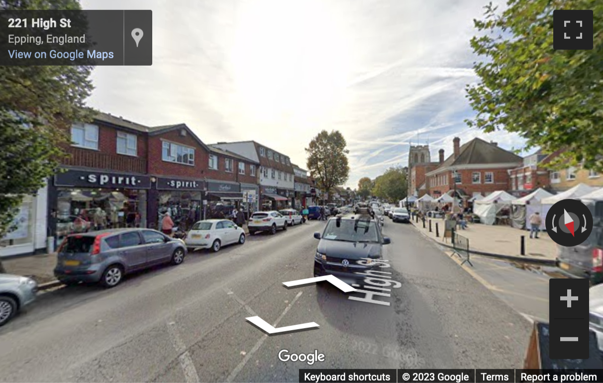 Street View image of 196A High Street, Epping, Essex