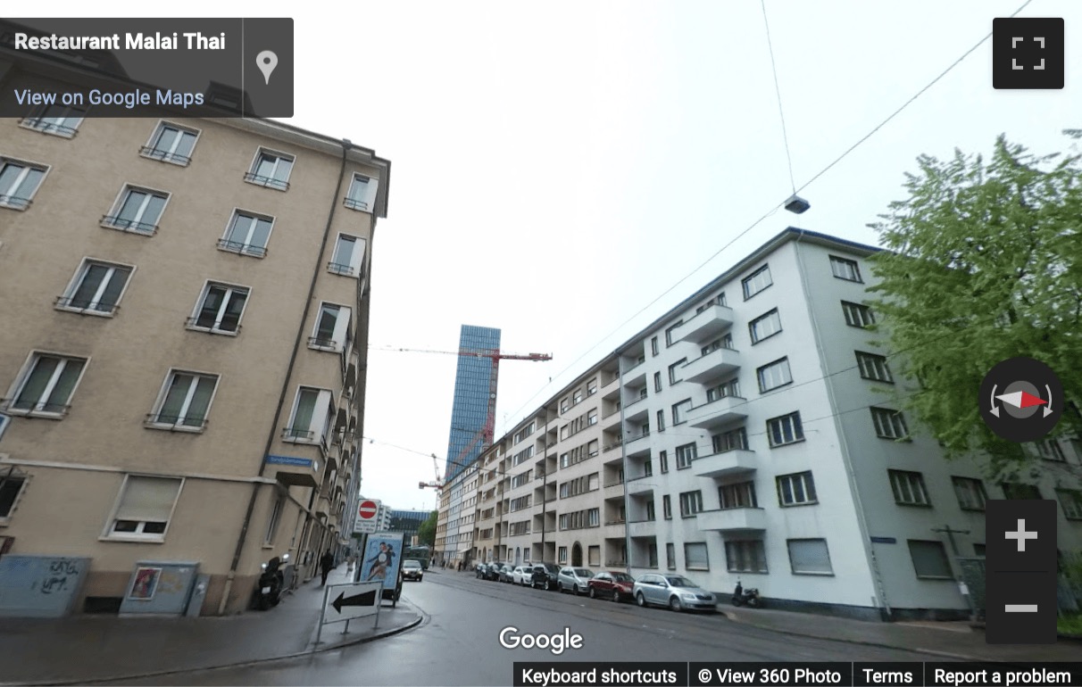 Street View image of Sandgrubenstrasse 44, Basel