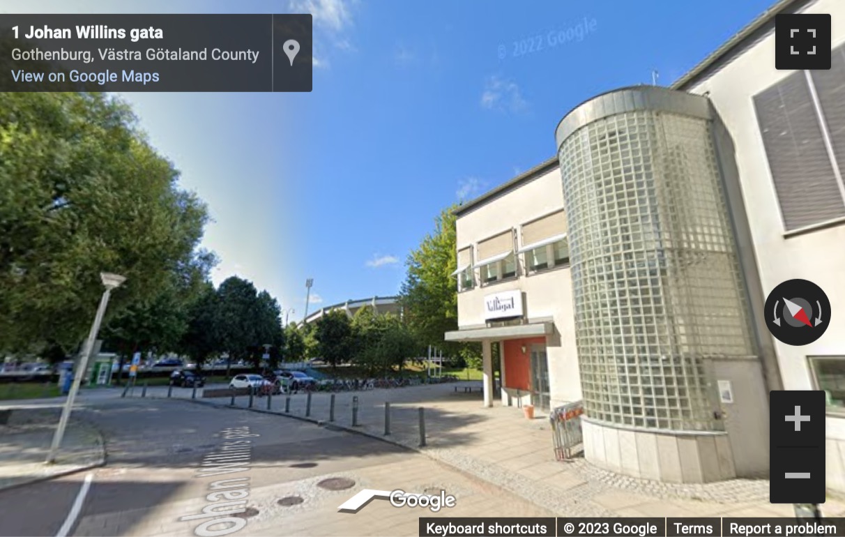 Street View image of Johan Willins gata 2-8, Ullevi, Gothenburg
