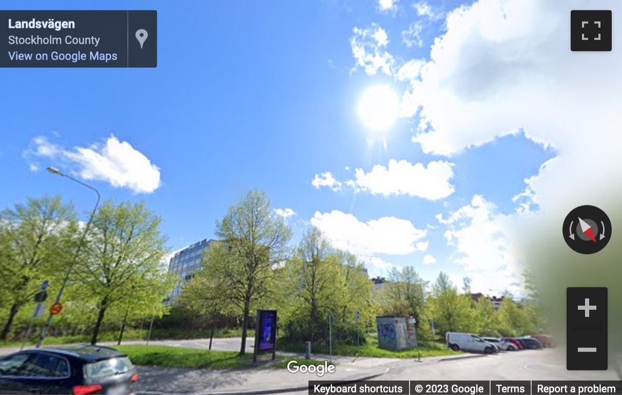 Street View image of Elektrogatan 10, Solna, Sweden