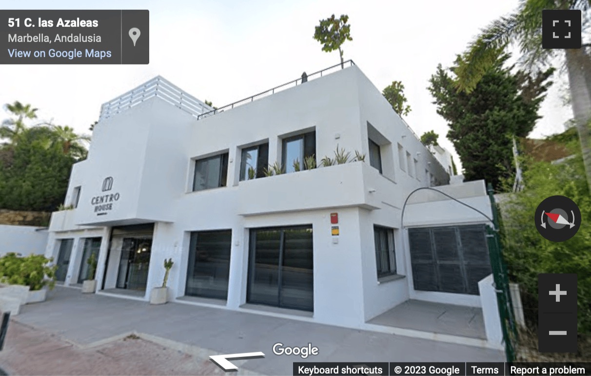 Street View image of Calle las Azaleas 51, Marbella