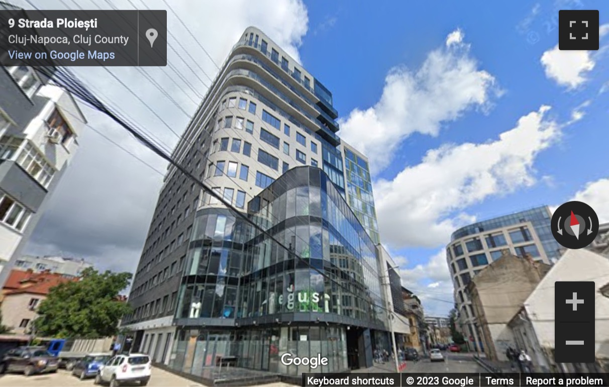 Street View image of Ploiesti Street, No. 9, Cluj Napoca