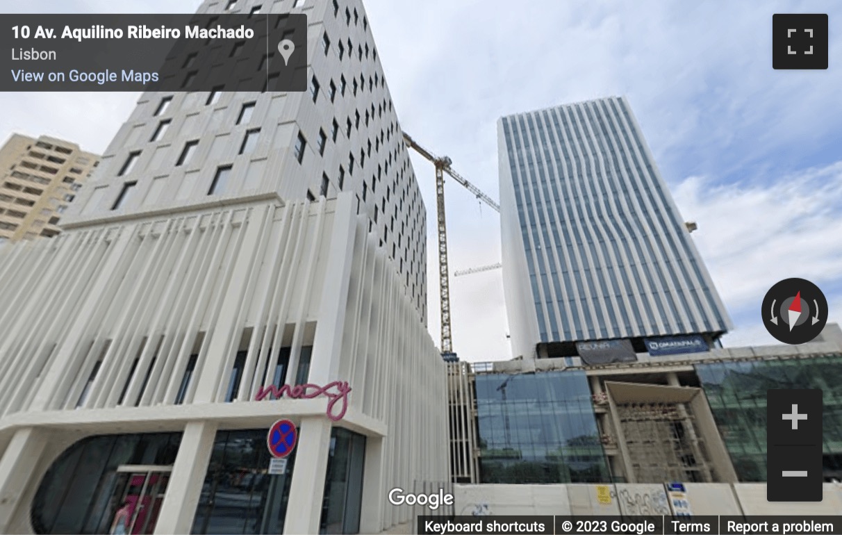 Street View image of Avenida Aquilino Ribeiro, K-Tower, Lisbon