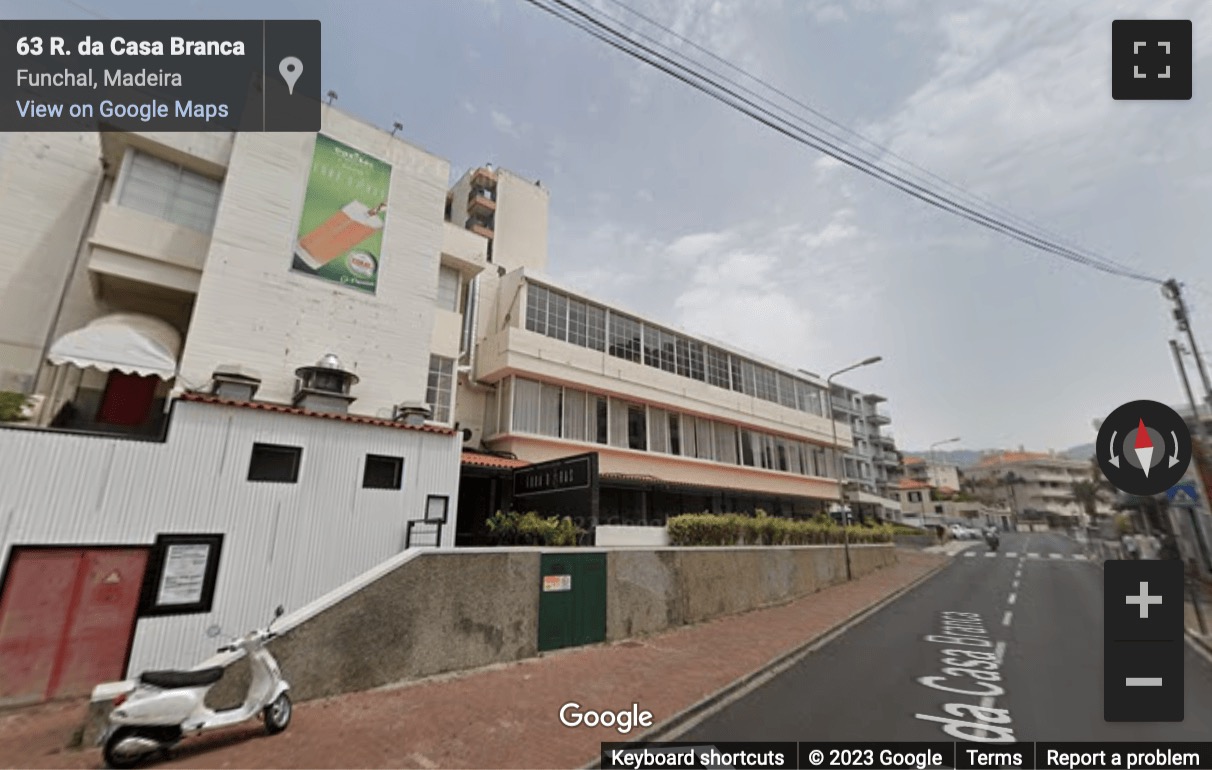 Street View image of Rua Casa Branca, 98, Funchal