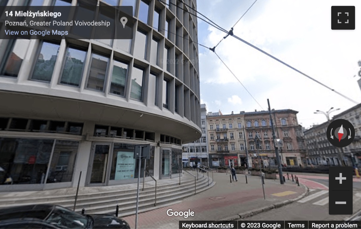 Street View image of Mielzynskiego 14, Poznan