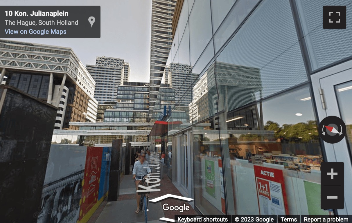Street View image of 10 Koningin Julianaplein, 1st floor, The Hague