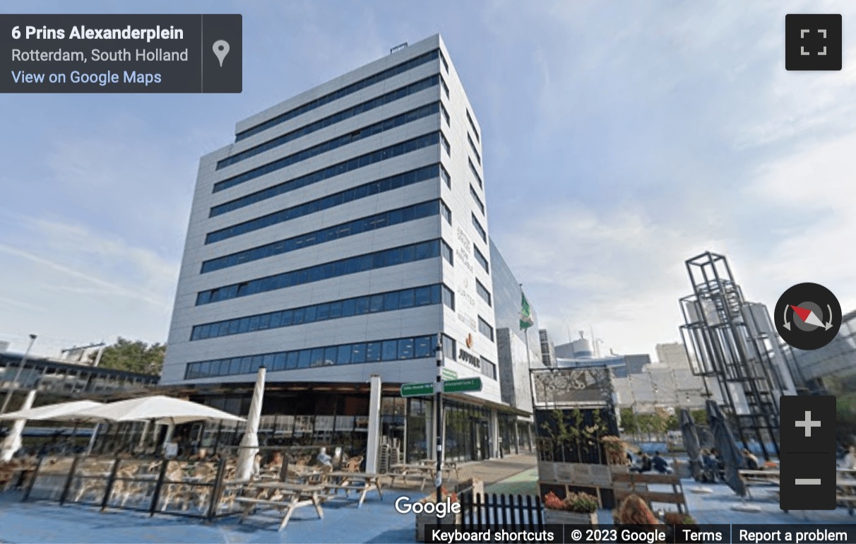 Street View image of Prins Alexanderplein 8, Rotterdam, South Holland