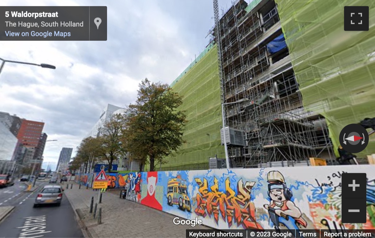 Street View image of Stations Post Offices, Waldorpstraat 5, The Hague, South Holland