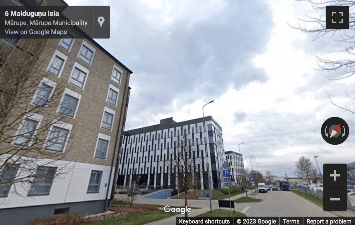 Street View image of Maldugunu street 4, Riga, Latvia