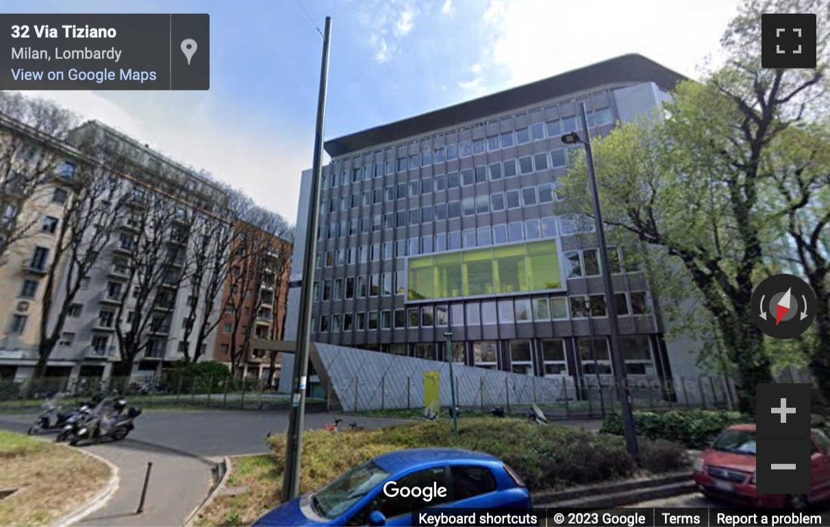 Street View image of Via Tiziano 32, 4th floor, Milan