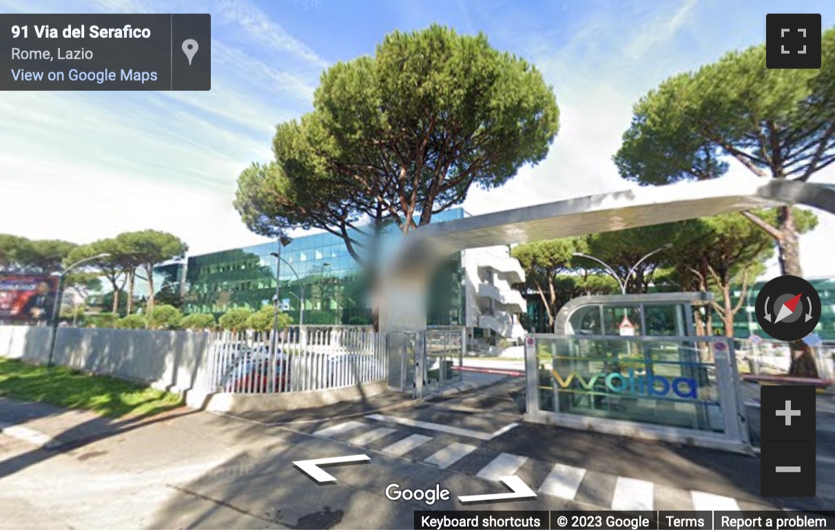 Street View image of Via del Serafico, 89/91, Rome